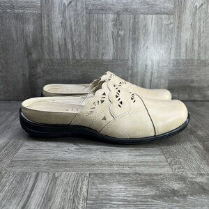 Easy Street Comfort Wave Women's size 9 Bone Leather Mule